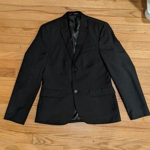 Black suit jacket